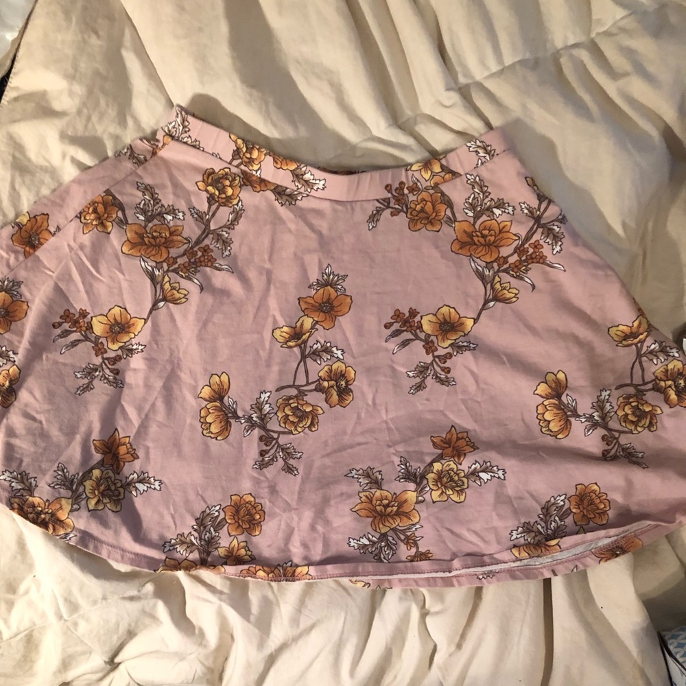 Forever 21 Flower Skirt